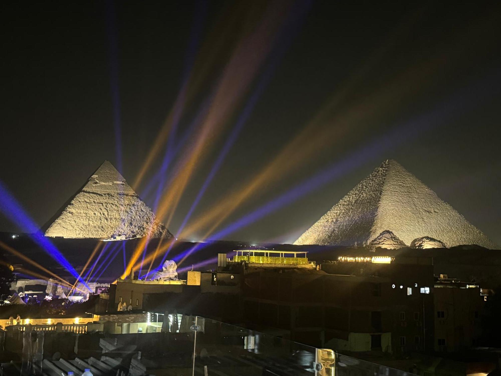 Pyramids And Sphinx Hotel Kafret el-Gabal Kültér fotó