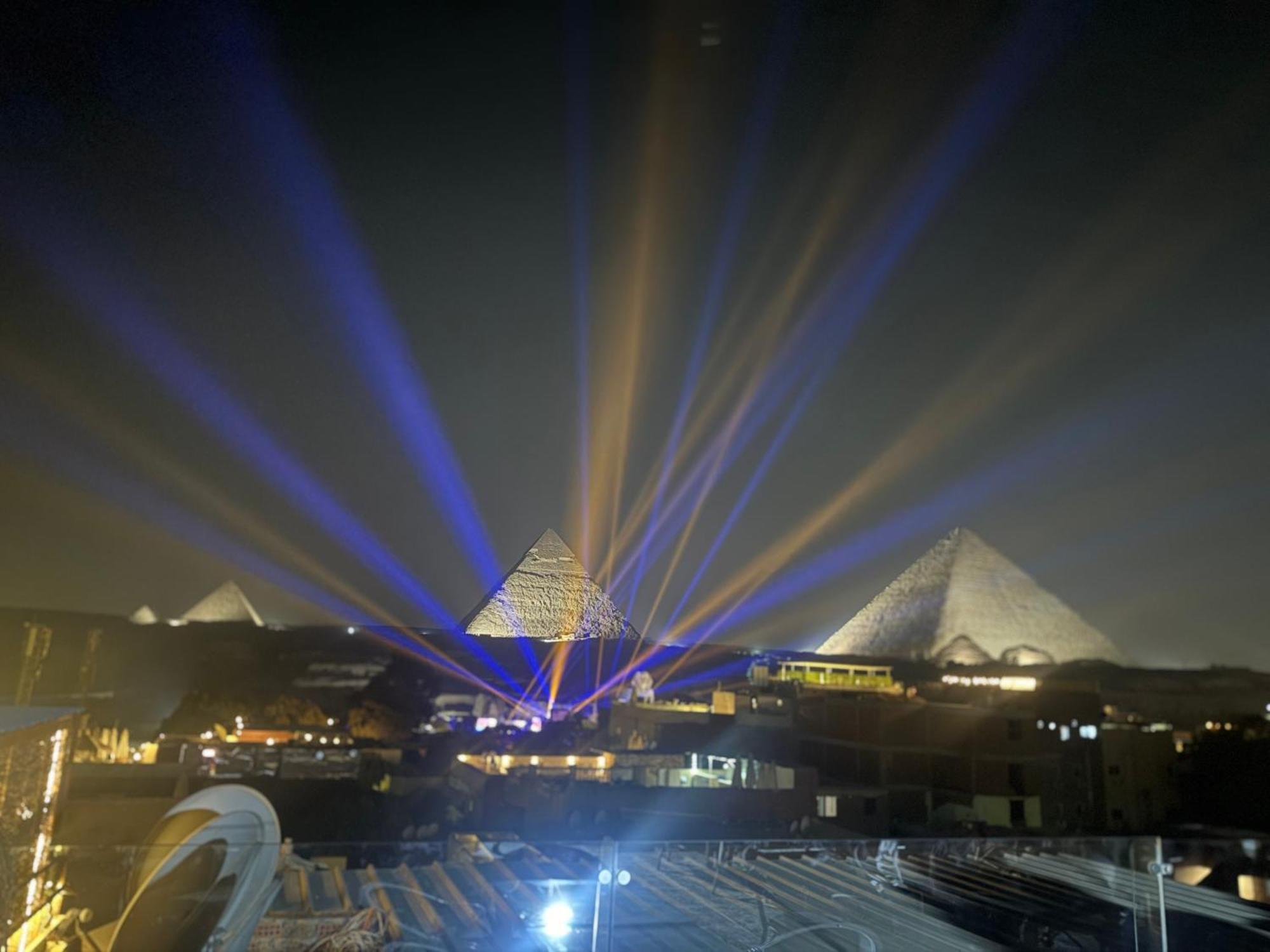 Pyramids And Sphinx Hotel Kafret el-Gabal Kültér fotó