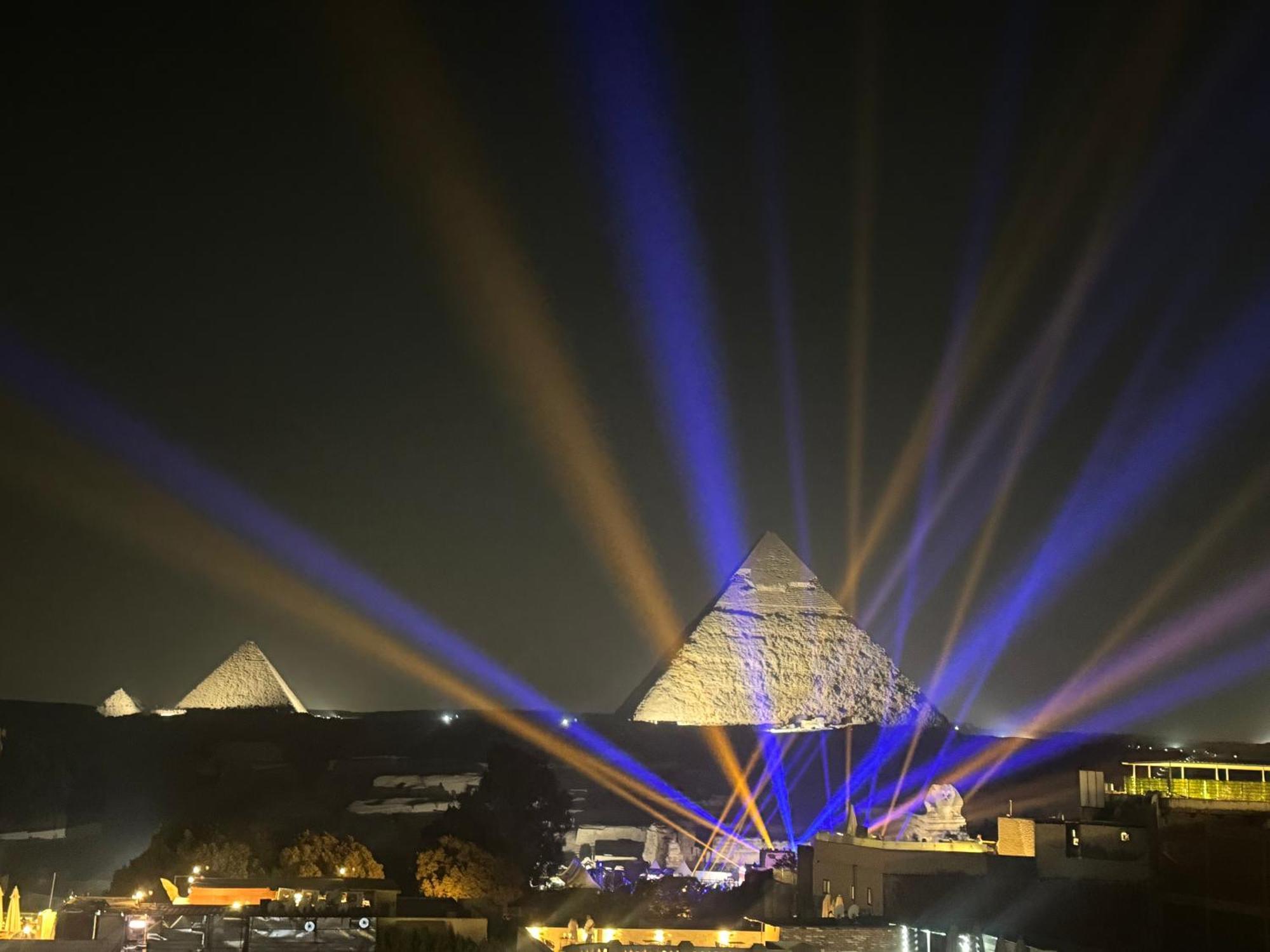 Pyramids And Sphinx Hotel Kafret el-Gabal Kültér fotó